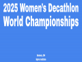 Women's Decathlon World Championships