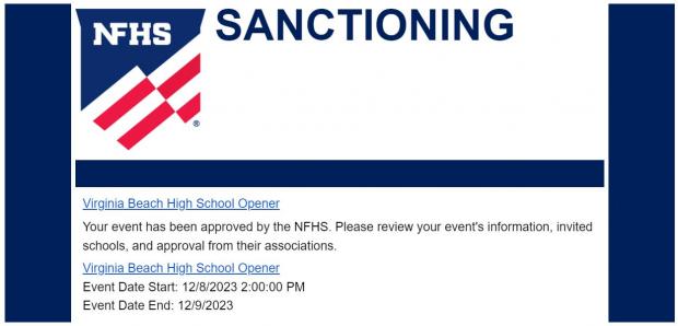 Virginia Beach HS Opener 2024 - Meet Information