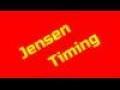 Jensen Timing